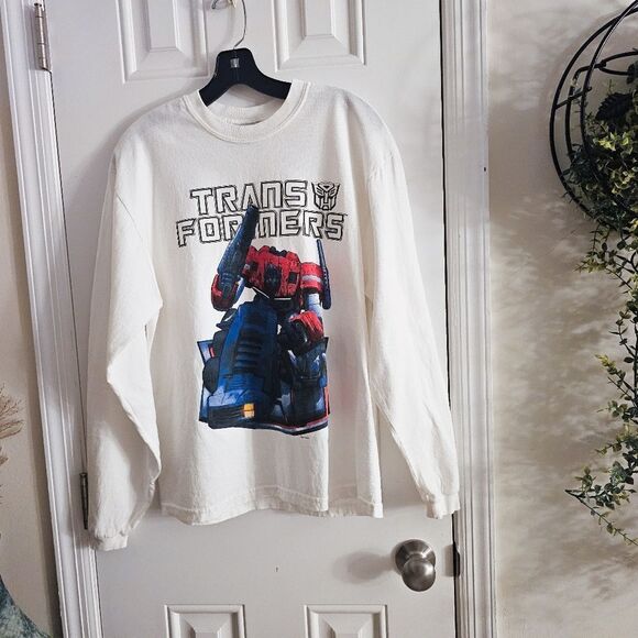 New Y2K Unisex Steve & Barry's Transformers Optimus Prime Long Sleeve Tee. - Picture 12 of 15